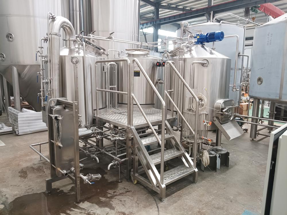 <b>500л Варка с варочными двух посудных дизайн brewery пивоварн</b>
